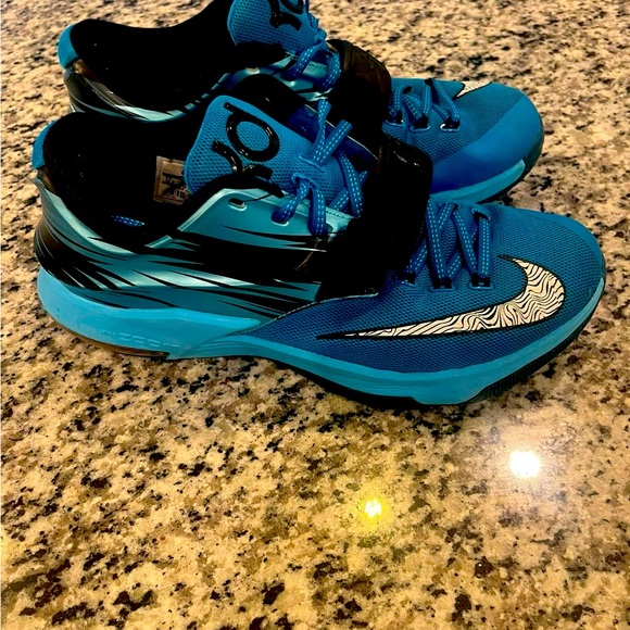 Nike Other - Nike Kevin Durant 7 (KD7) Clearwater Blue Shoes Size 10-1/2 Mens